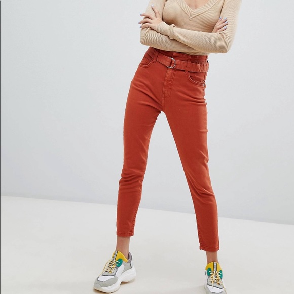 ASOS Denim - ASOS high waisted belted denim